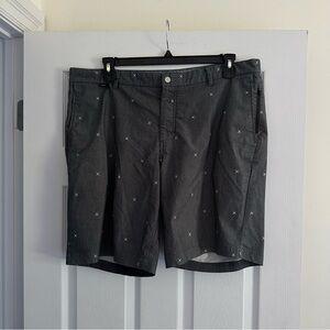 Size 40 Nike Modern Fit Golf Shorts Dri-fit Cross Polka Dots